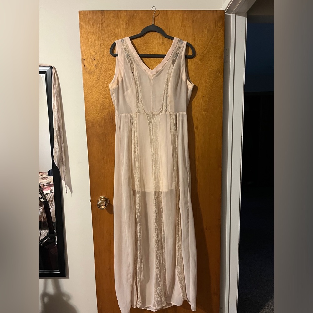 See-through sundress